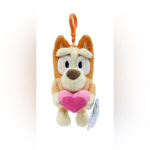 Bingo Plush Keychain 3.5" Valentines #2